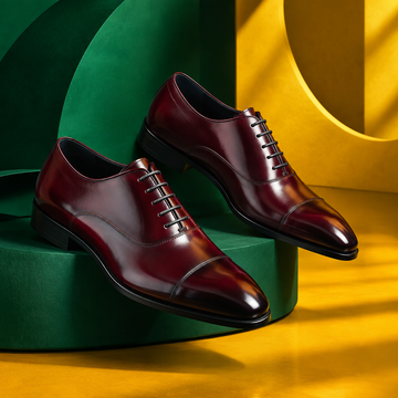 Colorful formal shoes