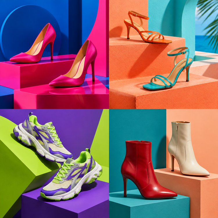 Colorful heels